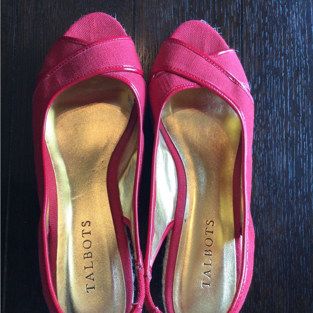 Talbots wedge sandals